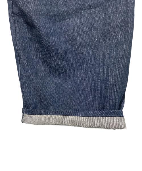 Y's for men（ワイズフォーメン）Y's for men (ワイズフォーメン) タックワイドデニムパンツ インディゴ サイズ:2の古着・服飾アイテム