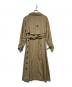 Ameri (アメリ) MINIMAL FLARE LONG TRENCH COAT ベージュ サイズ:M：15000円