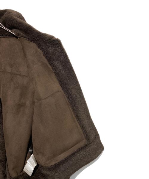 STUNNING LURE（スタニングルアー）STUNNING LURE (スタニングルアー) エコムートンショートジャケット ブラウンの古着・服飾アイテム