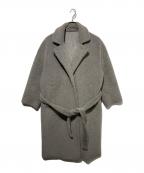 STUNNING LUREスタニングルアー）の古着「ステンカラーフェイクムートンコート」｜グレー