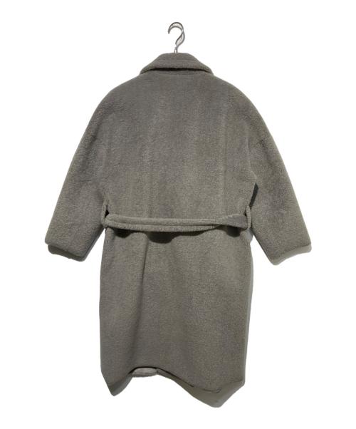 STUNNING LURE（スタニングルアー）STUNNING LURE (スタニングルアー) ステンカラーフェイクムートンコート グレー サイズ:1の古着・服飾アイテム