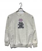 BlackEyePatch×Championブラックアイパッチ×チャンピオン）の古着「リバースウィーブスウェット」｜グレー