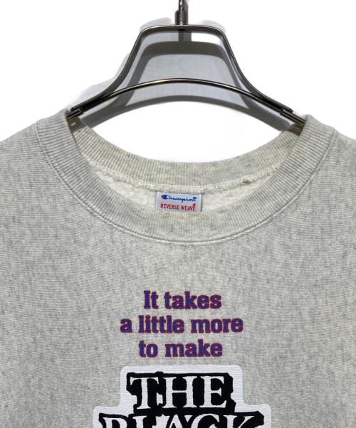 BlackEyePatch（ブラックアイパッチ）BlackEyePatch (ブラックアイパッチ) Champion (チャンピオン) リバースウィーブスウェット グレー サイズ:Lの古着・服飾アイテム