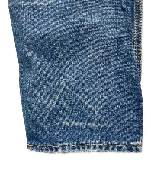 RRL（ダブルアールエル）RRL (ダブルアールエル) STRAIGHT FIT BRAYTON DISTRESSED JEANS インディゴ サイズ:W29 L30の古着・服飾アイテム