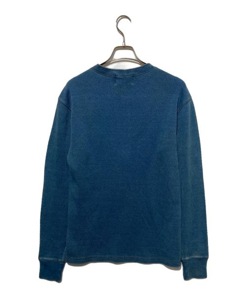 RRL（ダブルアールエル）RRL (ダブルアールエル) サーマルカットソー インディゴ サイズ:Ｓの古着・服飾アイテム