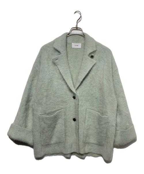CLANE（クラネ）CLANE (クラネ) ANGOLA TAILORED KNIT JACKET グリーン サイズ:1の古着・服飾アイテム