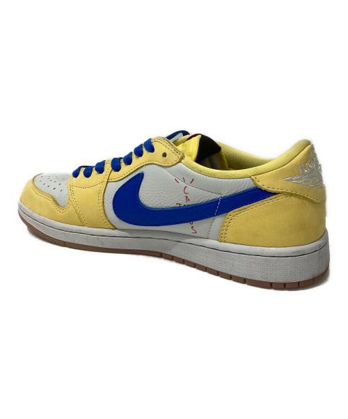 NIKE（ナイキ）NIKE (ナイキ) Travis Scott (トラヴィススコット) ローカットスニーカー イエロー サイズ:28.5cmの古着・服飾アイテム