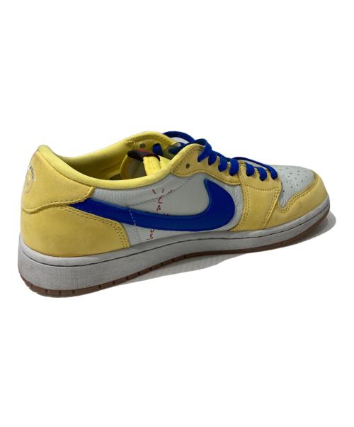 NIKE（ナイキ）NIKE (ナイキ) Travis Scott (トラヴィススコット) ローカットスニーカー イエロー サイズ:28.5cmの古着・服飾アイテム