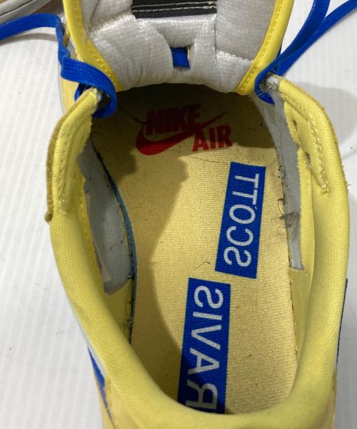 NIKE（ナイキ）NIKE (ナイキ) Travis Scott (トラヴィススコット) ローカットスニーカー イエロー サイズ:28.5cmの古着・服飾アイテム