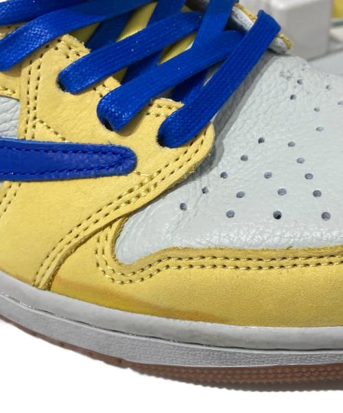 NIKE（ナイキ）NIKE (ナイキ) Travis Scott (トラヴィススコット) ローカットスニーカー イエロー サイズ:28.5cmの古着・服飾アイテム