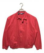 POLO RALPH LAURENポロ・ラルフローレン）の古着「スイングトップ」｜レッド