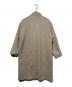 Plage (プラージュ) スタンドカラーヘリンボーンコート ベージュ サイズ:36：8000円