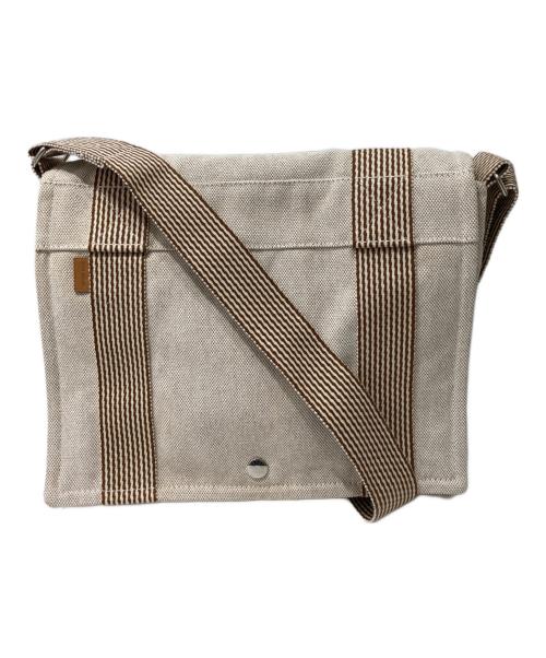 HERMES（エルメス）HERMES (エルメス) ニューフールトゥ バサスPM ショルダーバッグ ベージュの古着・服飾アイテム