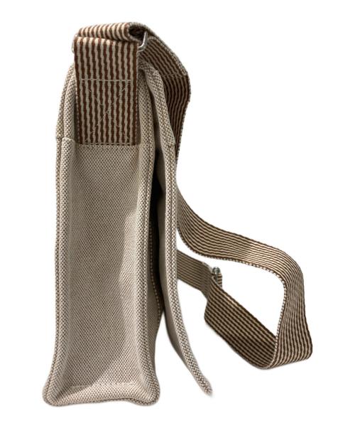 HERMES（エルメス）HERMES (エルメス) ニューフールトゥ バサスPM ショルダーバッグ ベージュの古着・服飾アイテム