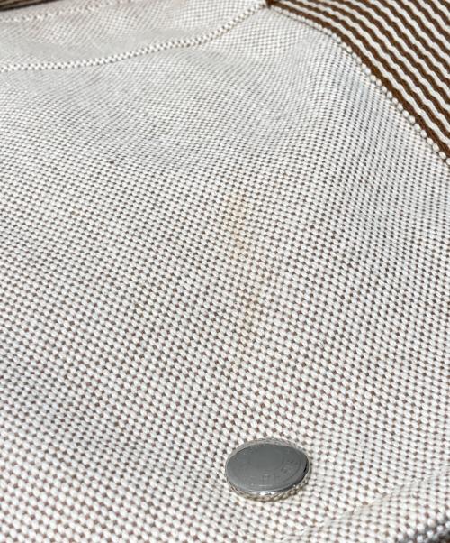 HERMES（エルメス）HERMES (エルメス) ニューフールトゥ バサスPM ショルダーバッグ ベージュの古着・服飾アイテム