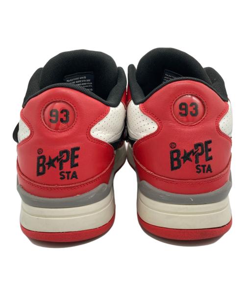 A BATHING APE（ア ベイシング エイプ）A BATHING APE (ア ベイシング エイプ) Clutch Sta #1 レッド サイズ:27.5cmの古着・服飾アイテム