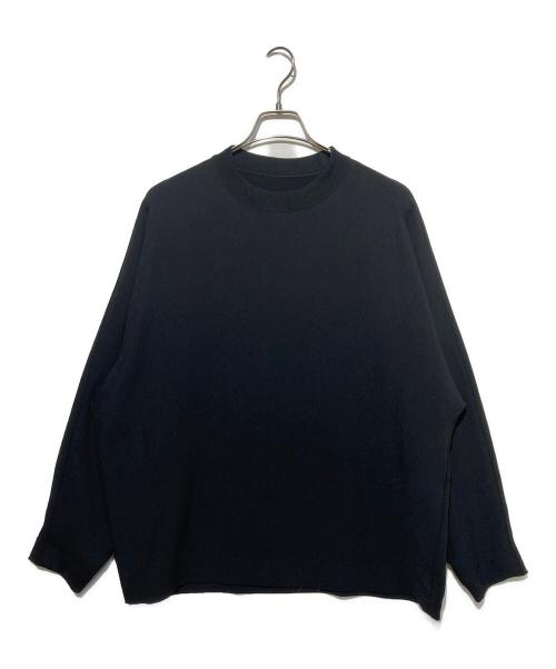 D.O UNITED ARROWS BY DAISUKE OBANA（ディーオーユナイテッドアローズバイダイスケオバナ）D.O UNITED ARROWS BY DAISUKE OBANA (ディーオーユナイテッドアローズバイダイスケオバナ) I DOLMAN L/S CREW/ロングスリーブTシャツ ブラック サイズ:Mの古着・服飾アイテム