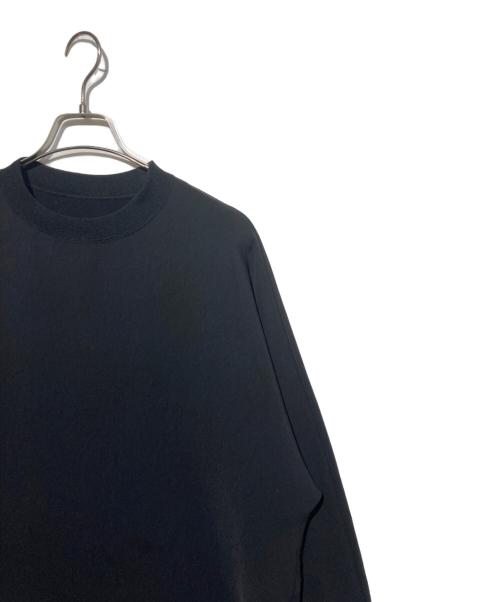 D.O UNITED ARROWS BY DAISUKE OBANA（ディーオーユナイテッドアローズバイダイスケオバナ）D.O UNITED ARROWS BY DAISUKE OBANA (ディーオーユナイテッドアローズバイダイスケオバナ) I DOLMAN L/S CREW/ロングスリーブTシャツ ブラック サイズ:Mの古着・服飾アイテム