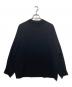D.O UNITED ARROWS BY DAISUKE OBANA（ディーオーユナイテッドアローズバイダイスケオバナ）の古着「I DOLMAN L/S CREW/ロングスリーブTシャツ」｜ブラック