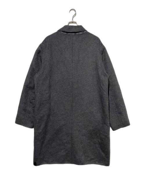COACH（コーチ）COACH (コーチ) 23AW ウール トップコート グレー サイズ:XLの古着・服飾アイテム