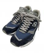 NEW BALANCEニューバランス）の古着「ローカットスニーカー」｜ネイビー