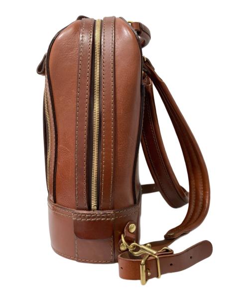 Herz（ヘルツ）Herz (ヘルツ) R-3 ビートルリュック ブラウンの古着・服飾アイテム