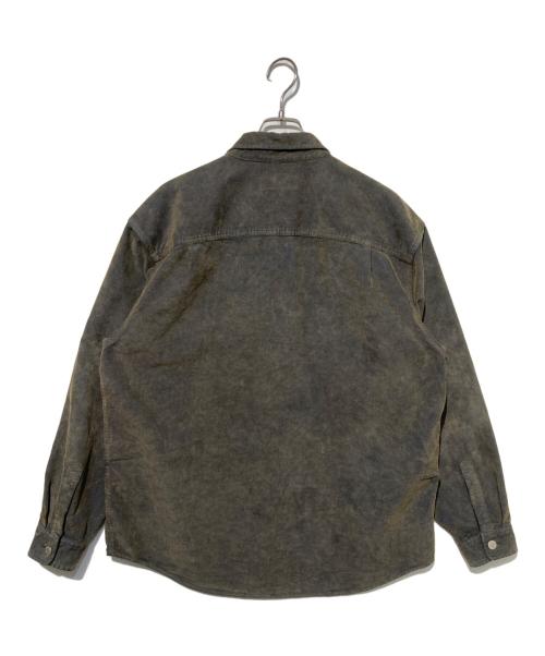 SUPREME（シュプリーム）Supreme (シュプリーム) Washed Corduroy Shirt ブラウン サイズ:Lの古着・服飾アイテム