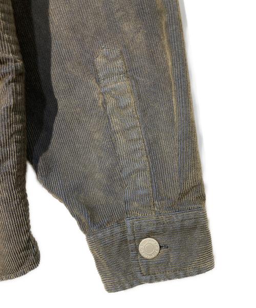 SUPREME（シュプリーム）Supreme (シュプリーム) Washed Corduroy Shirt ブラウン サイズ:Lの古着・服飾アイテム