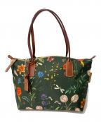 ROBERTA PIERIロベルタピエリ）の古着「総柄トートバッグ」｜グリーン