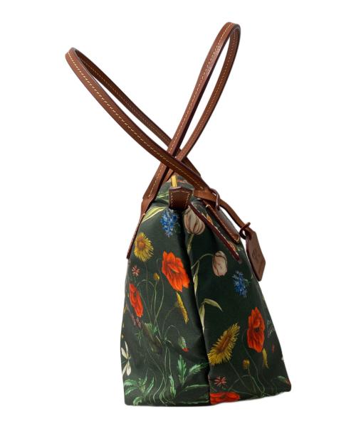 ROBERTA PIERI（ロベルタピエリ）ROBERTA PIERI (ロベルタピエリ) 総柄トートバッグ グリーンの古着・服飾アイテム