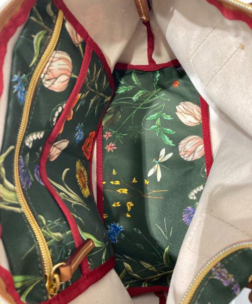 ROBERTA PIERI（ロベルタピエリ）ROBERTA PIERI (ロベルタピエリ) 総柄トートバッグ グリーンの古着・服飾アイテム