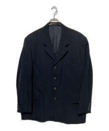 Yohji Yamamoto pour homme（ヨウジヤマモト プールオム）の古着「ウールテーラードジャケット」｜ブラック