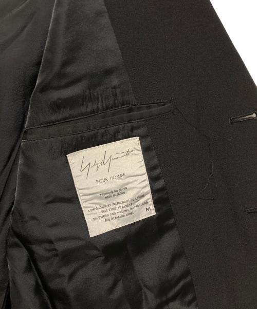 Yohji Yamamoto pour homme（ヨウジヤマモト プールオム）Yohji Yamamoto pour homme (ヨウジヤマモト プールオム) ウールテーラードジャケット ブラック サイズ:Mの古着・服飾アイテム