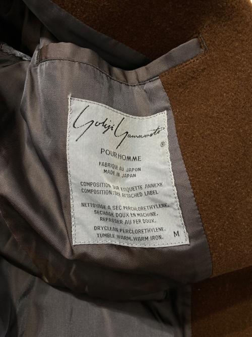 Yohji Yamamoto pour homme（ヨウジヤマモト プールオム）Yohji Yamamoto pour homme (ヨウジヤマモト プールオム) ウールジャケット ブラウン サイズ:Mの古着・服飾アイテム