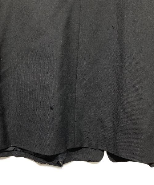 Yohji Yamamoto pour homme（ヨウジヤマモト プールオム）Yohji Yamamoto pour homme (ヨウジヤマモト プールオム) オーバーコート ブラック サイズ:Sの古着・服飾アイテム