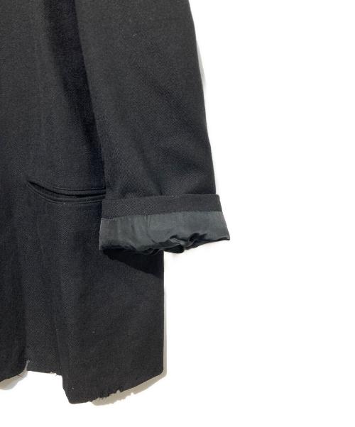 Yohji Yamamoto pour homme（ヨウジヤマモト プールオム）Yohji Yamamoto pour homme (ヨウジヤマモト プールオム) オーバーコート ブラック サイズ:Sの古着・服飾アイテム