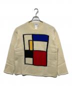 Yohji Yamamoto pour hommeヨウジヤマモト プールオム）の古着「ローゲージニット」｜アイボリー