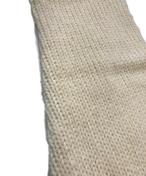 Yohji Yamamoto pour homme（ヨウジヤマモト プールオム）Yohji Yamamoto pour homme (ヨウジヤマモト プールオム) ローゲージニット アイボリー サイズ:Mの古着・服飾アイテム