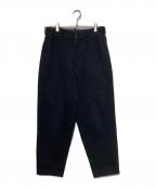 Yohji Yamamoto pour hommeヨウジヤマモト プールオム）の古着「ウールパンツ」｜ブラック