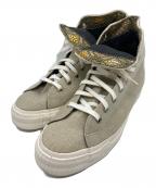 Yohji Yamamoto pour hommeヨウジヤマモト プールオム）の古着「鹿鳴館期 ウールツイードハイカットスニーカー」｜ベージュ