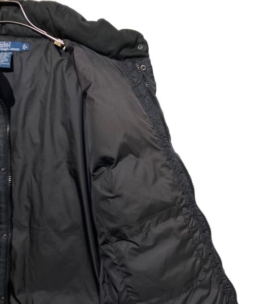 POLO RALPH LAUREN（ポロ・ラルフローレン）POLO RALPH LAUREN (ポロ・ラルフローレン) ダウンジャケット ブラック サイズ:Lの古着・服飾アイテム