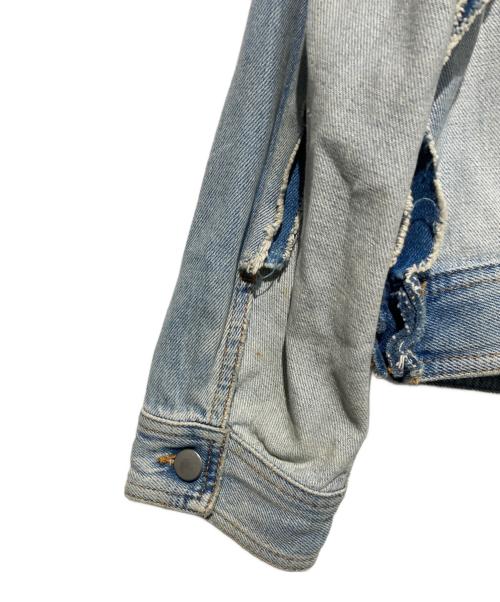 MM6 Maison Margiela（エムエムシックスメゾンマルジェラ）MM6 Maison Margiela (エムエムシックスメゾンマルジェラ) デニムジャケット インディゴ サイズ:38の古着・服飾アイテム