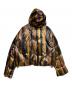 MM6 Maison Margiela (エムエムシックスメゾンマルジェラ) ファープリントダウンジャケット ブラウン サイズ:38：25000円