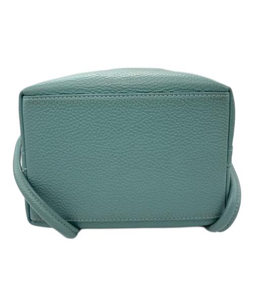 VASIC（ヴァジック）VASIC (ヴァジック) 巾着ハンドバッグ ブルーの古着・服飾アイテム