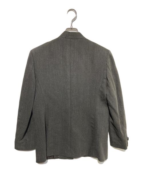 MaxMara（マックスマーラ）MaxMara (マックスマーラ) ノーカラージャケット グレー サイズ:44の古着・服飾アイテム