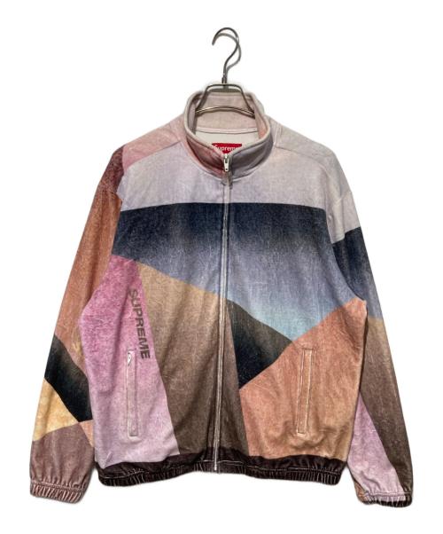 SUPREME（シュプリーム）Supreme (シュプリーム) Geo Velour Track Jacket マルチカラー サイズ:Mの古着・服飾アイテム