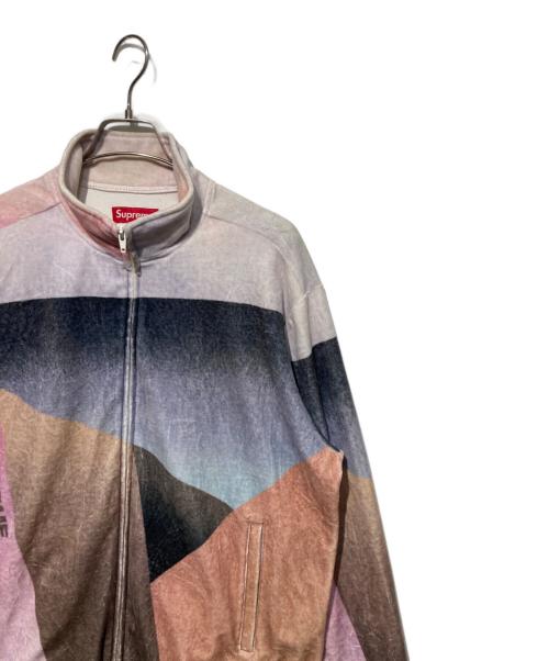 SUPREME（シュプリーム）Supreme (シュプリーム) Geo Velour Track Jacket マルチカラー サイズ:Mの古着・服飾アイテム