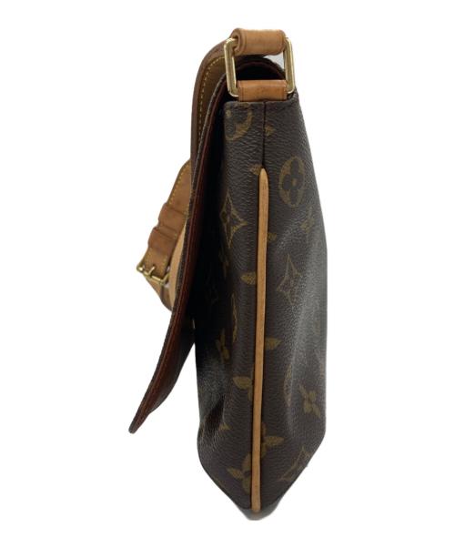 LOUIS VUITTON（ルイ ヴィトン）LOUIS VUITTON (ルイ ヴィトン) ミュゼットタンゴ ショートストラップ　ショルダーバッグ ブラウンの古着・服飾アイテム