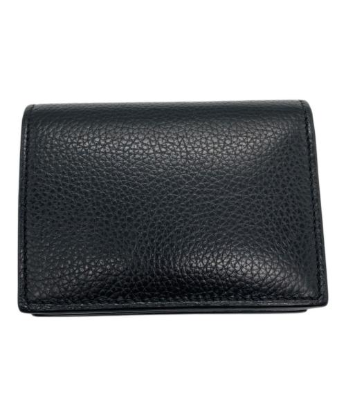 Salvatore Ferragamo（サルヴァトーレ フェラガモ）Salvatore Ferragamo (サルヴァトーレ フェラガモ) ガンチーニ コンパクトウォレット ブラックの古着・服飾アイテム