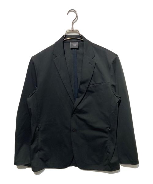 NEW BALANCE（ニューバランス）NEW BALANCE (ニューバランス) MTE24  テーラードジャケット ブラック サイズ:Lの古着・服飾アイテム